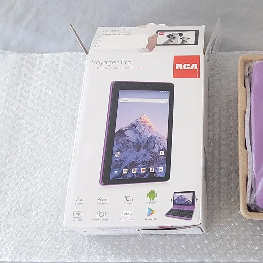 RCA Voyager Pro Tablet W/ Keyboard Case, 7